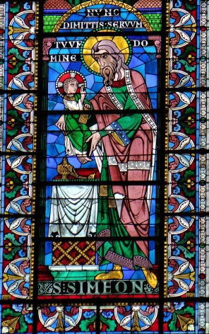 아기 예수를 안은 성 시메온 예언자_by Alfred Gerente_photo by MOSSOT_in the Cathedral of Saint-Front in Perigueux_France.jpg